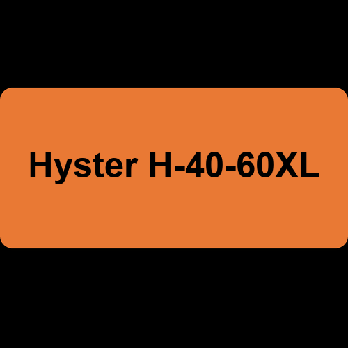 Hyster H-40-60XL
